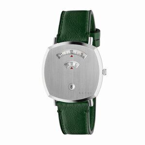 Gucci | Accessories | Gucci Black Band Silvertone Hardward  display picture 3